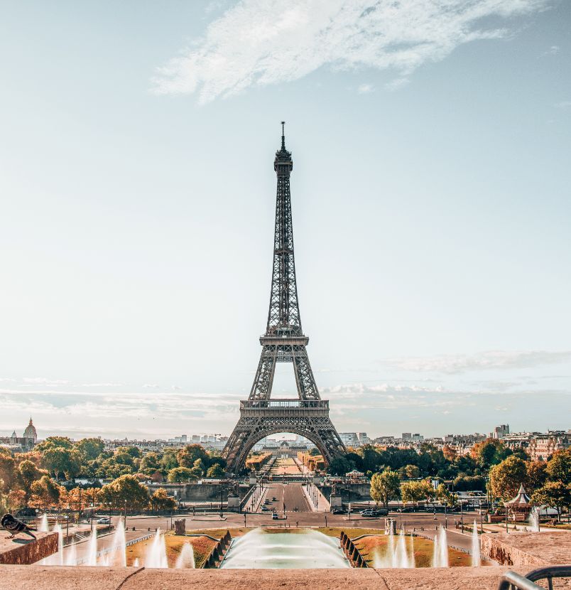 The Eiffel Tower in Paris