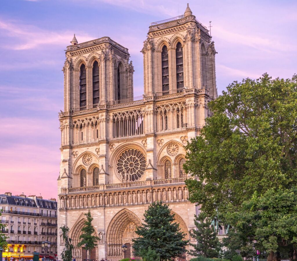 Notre Dame in Paris at sunset, a top 2026 incentive travel destination